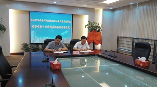 胡向阳经理到昆山实习点视察